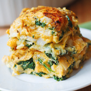 butternut spinach lasagne vm008