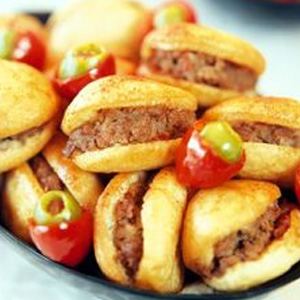 mini vetkoek platters